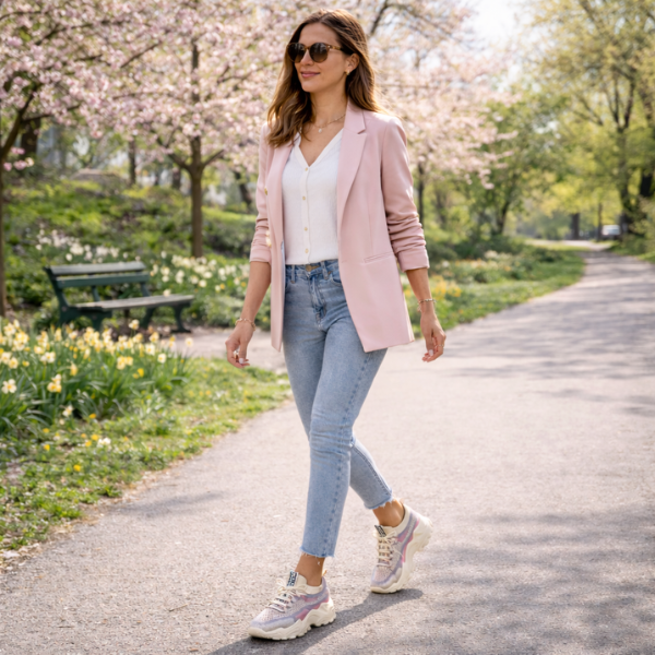 Friederike | Damen Atmungsaktive Mesh Sneaker