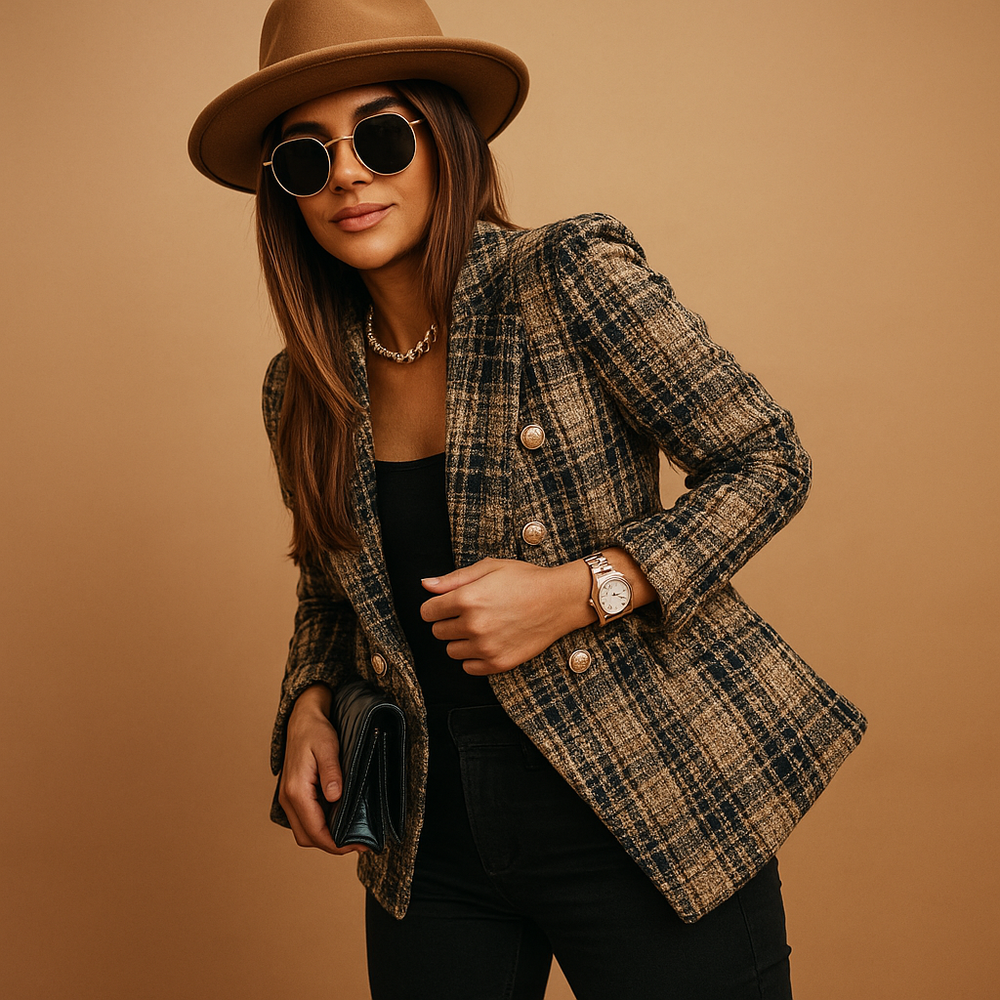 Leonie | Stilvoller Damen Blazer elegant modern geschnitten