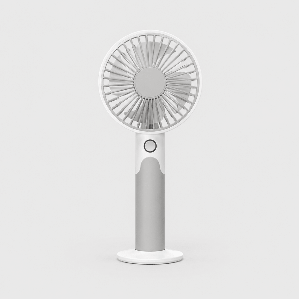 Handventilator tragbar USB mit Standfuß