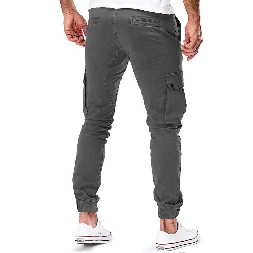 Herren Cargo Hose Slim Fit mit Taschen