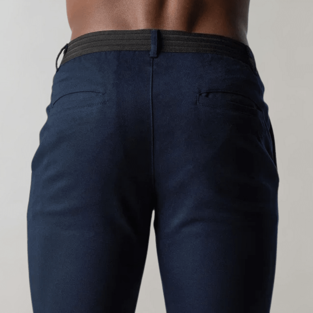 Herren Chino Hose Slim Fit Smart Casual
