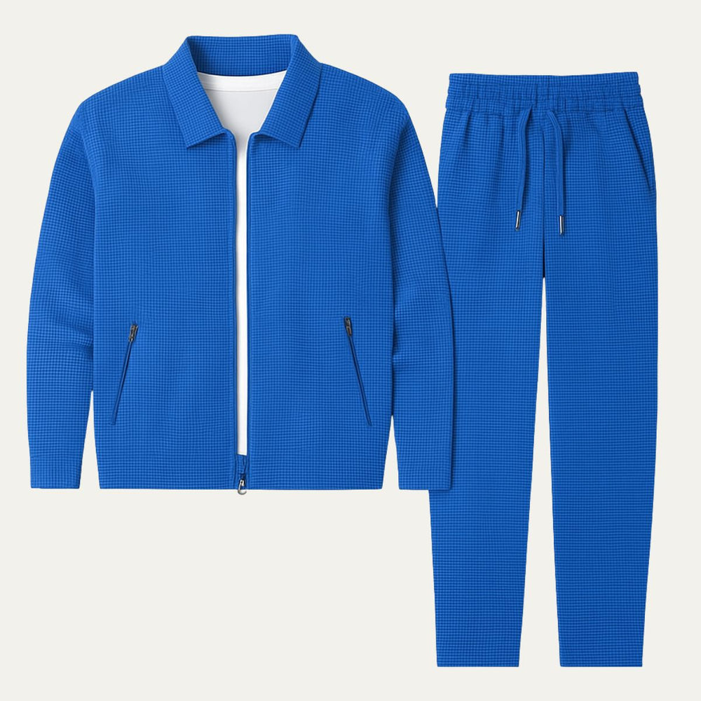 Herren Jacke mit Reißverschluss und Hose Set