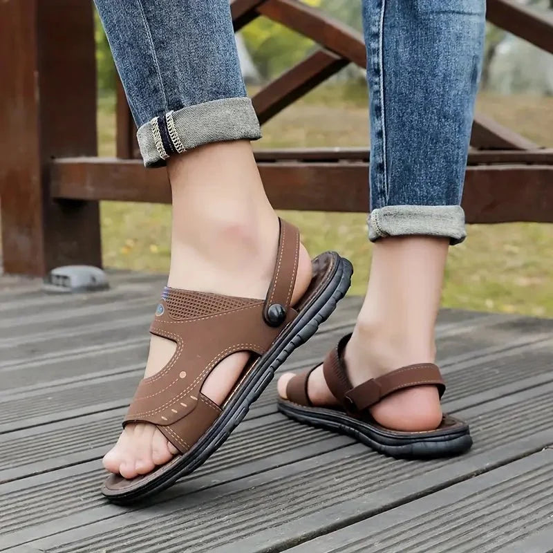 Herren Sandalen mit Breiten Riemen