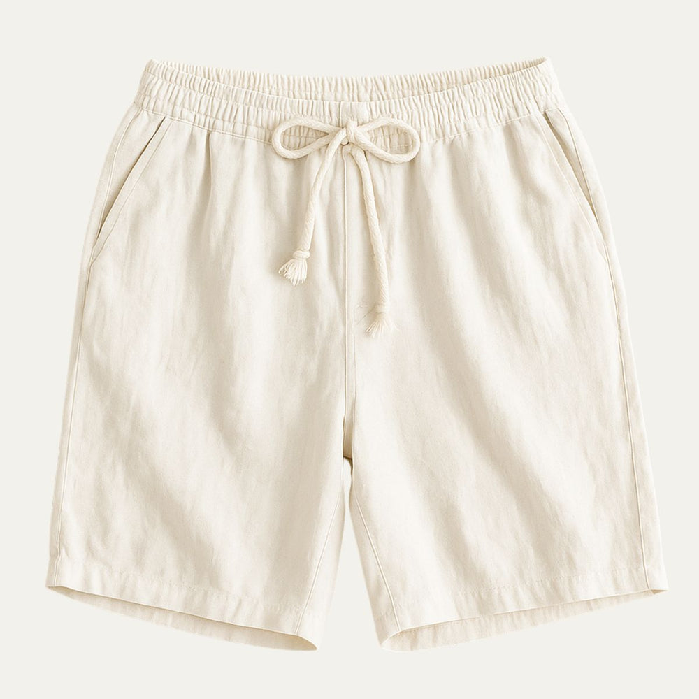 Herren Shorts mit elastischem Bund und Kordelzug