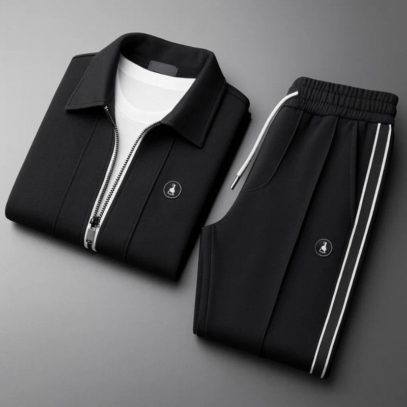 Sebastian | Herren Trainingsanzug Set Lycra Atmungsaktiv Sport