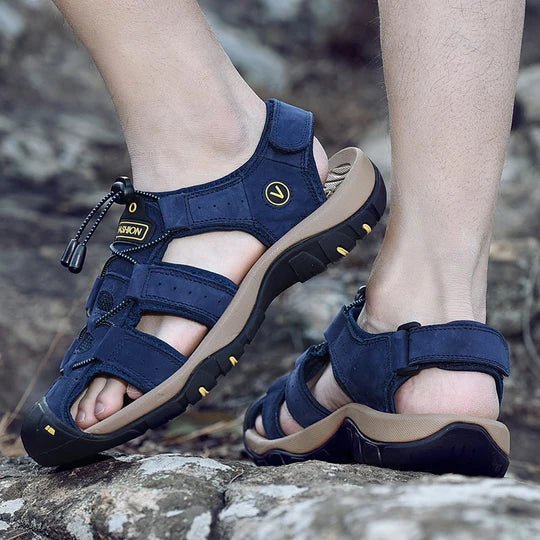 Herren Trekkingsandalen Mit Klettverschluss Für Outdoor