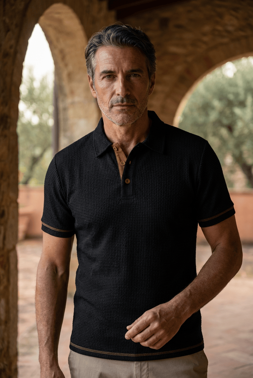 Tharic - Leichtes Poloshirt
