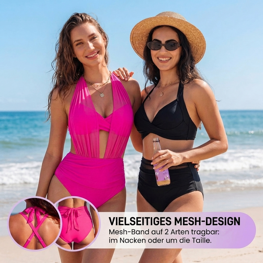 Sabine | 2-in-1 Bikini mit hoher Taille