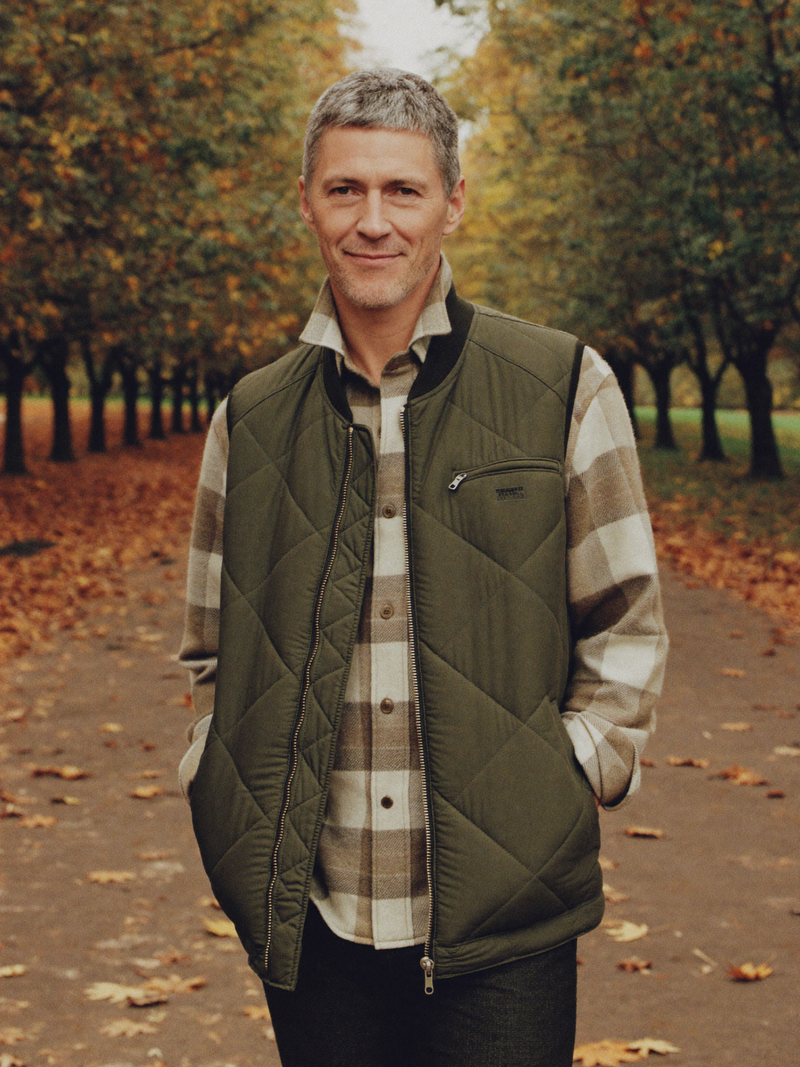 Lookbook Herbst - Herren Steppweste Allee