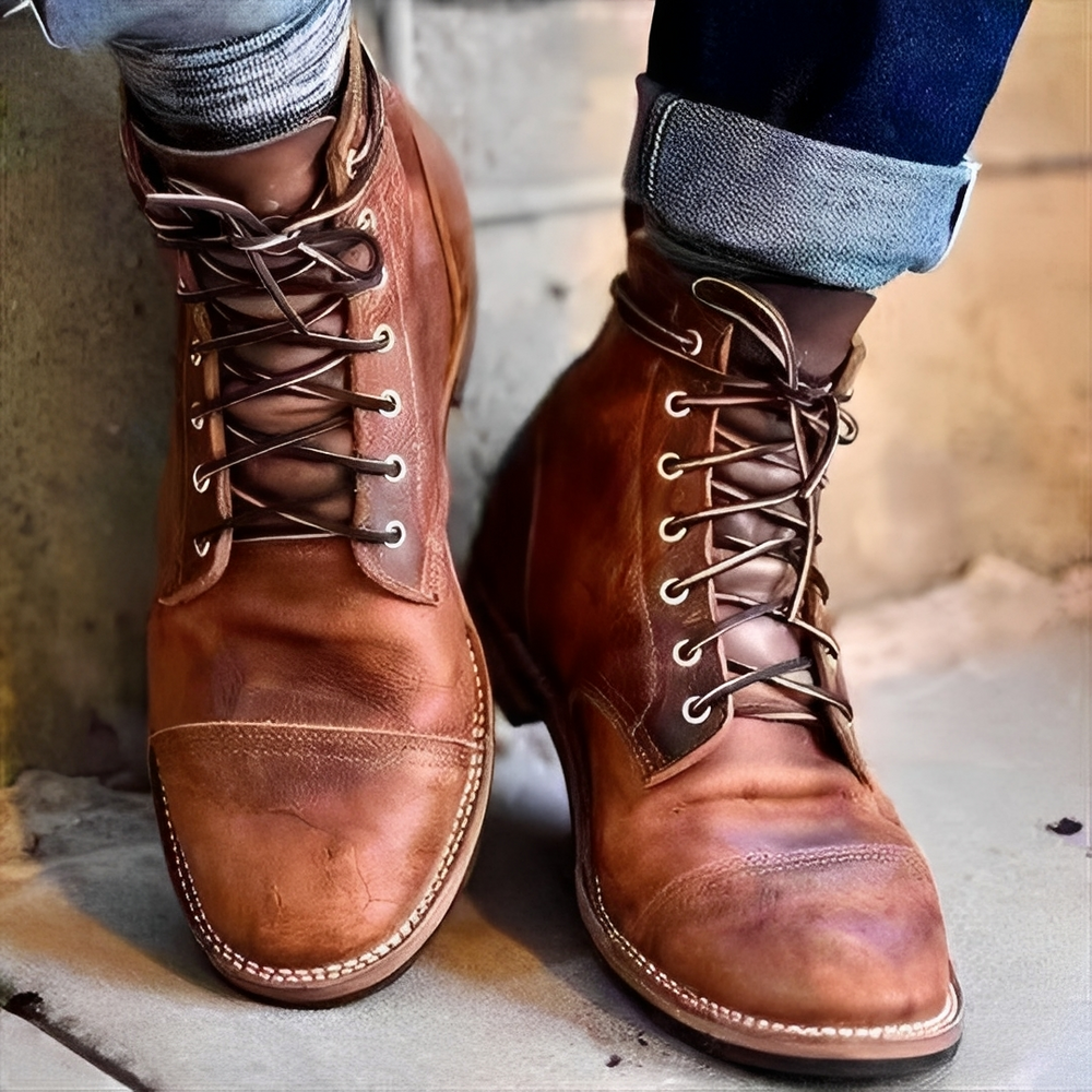 Hanzo - Traditionelle Herren-Schnürstiefel