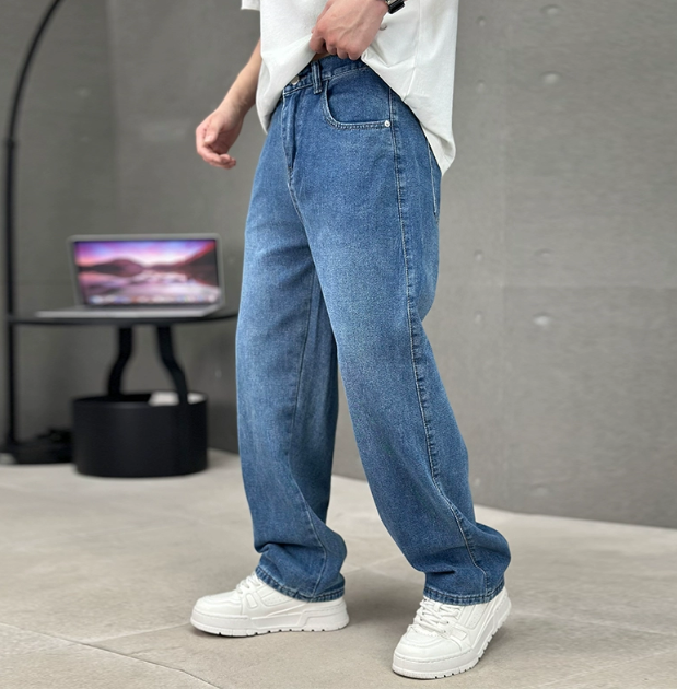 Matthias | Herren Frühlings Jeans mit weiter Passform und geradem Schnitt