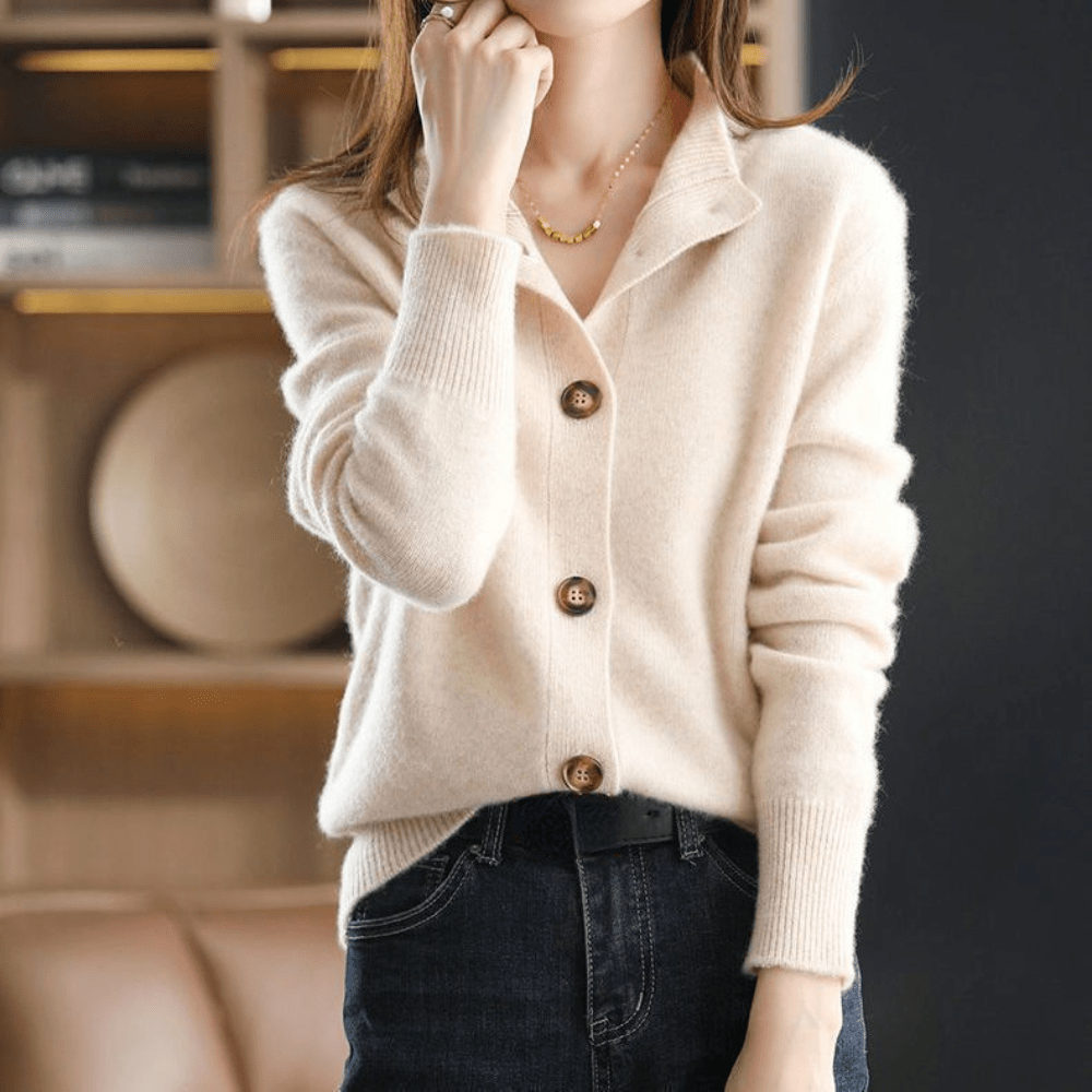 Marie | Damen Strick-Gilet modisch & modern
