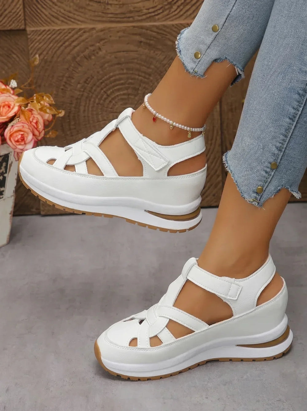 Duna | Damen Bequeme Sandale – Komfort Sommer Sandalen