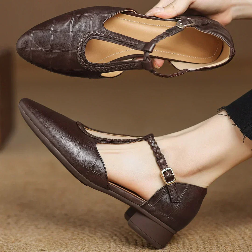 Sofie Orthopädische Schuhe mit Stil und Komfort | Braun