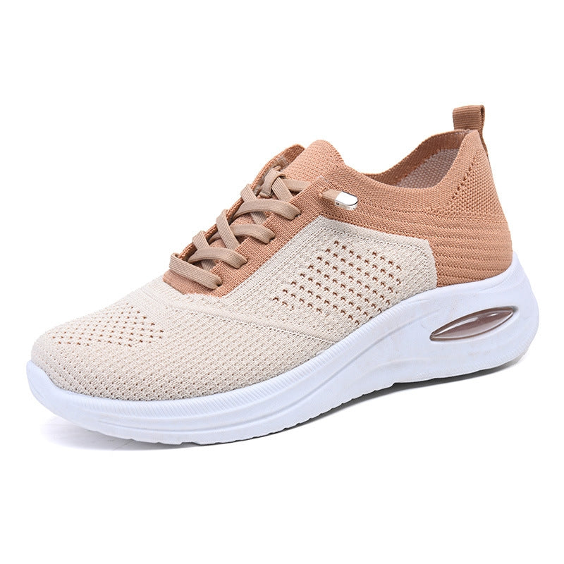 Ingrid | Damen Plateau Sneaker mit Schnürung