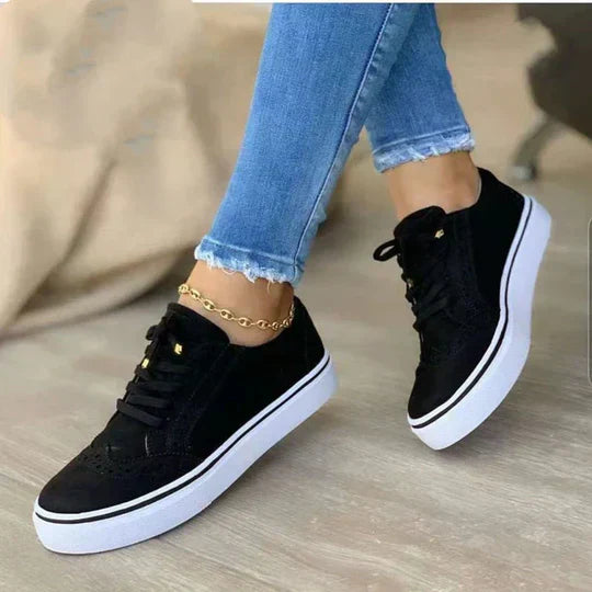 Katarina | Damen Schnürer Sneaker