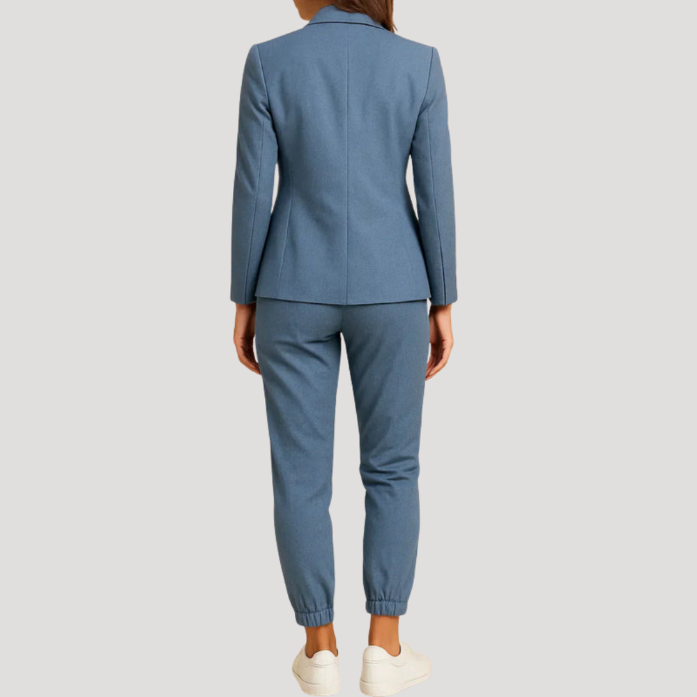 Klara | Damen Hosenanzug Blazer Set Zweiteiler