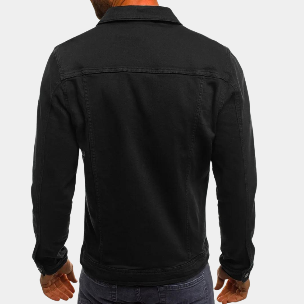 Leonhard | Herren Trucker Jacke mit Knopfverschluss