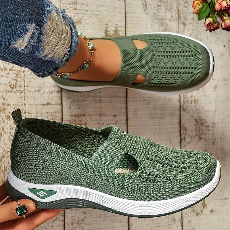 Haniya – Atmungsaktive Slip-On Turnschuh Aus Strick