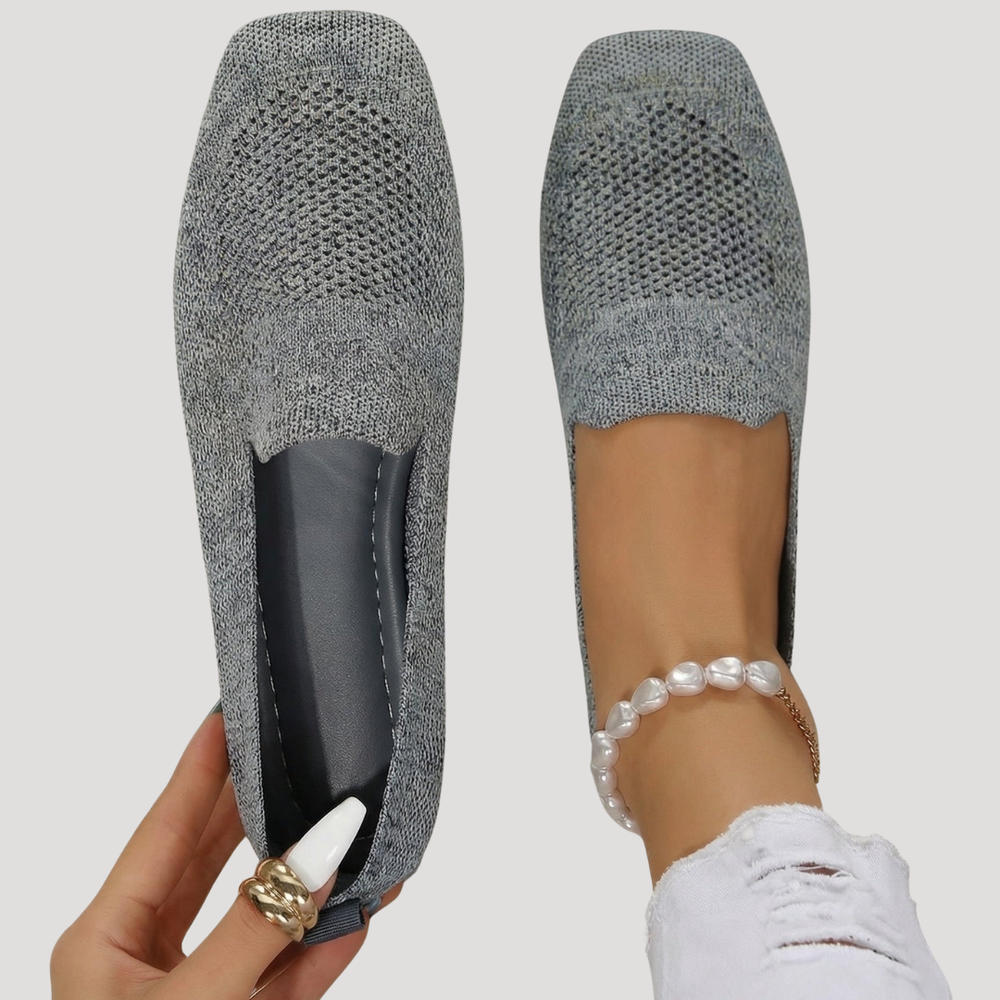 Marlene | Damen Slip-On Gestrickte Sneaker