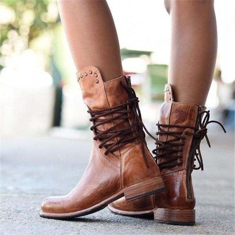 Hanna | Stylische Hohe Damen-Cowboystiefel