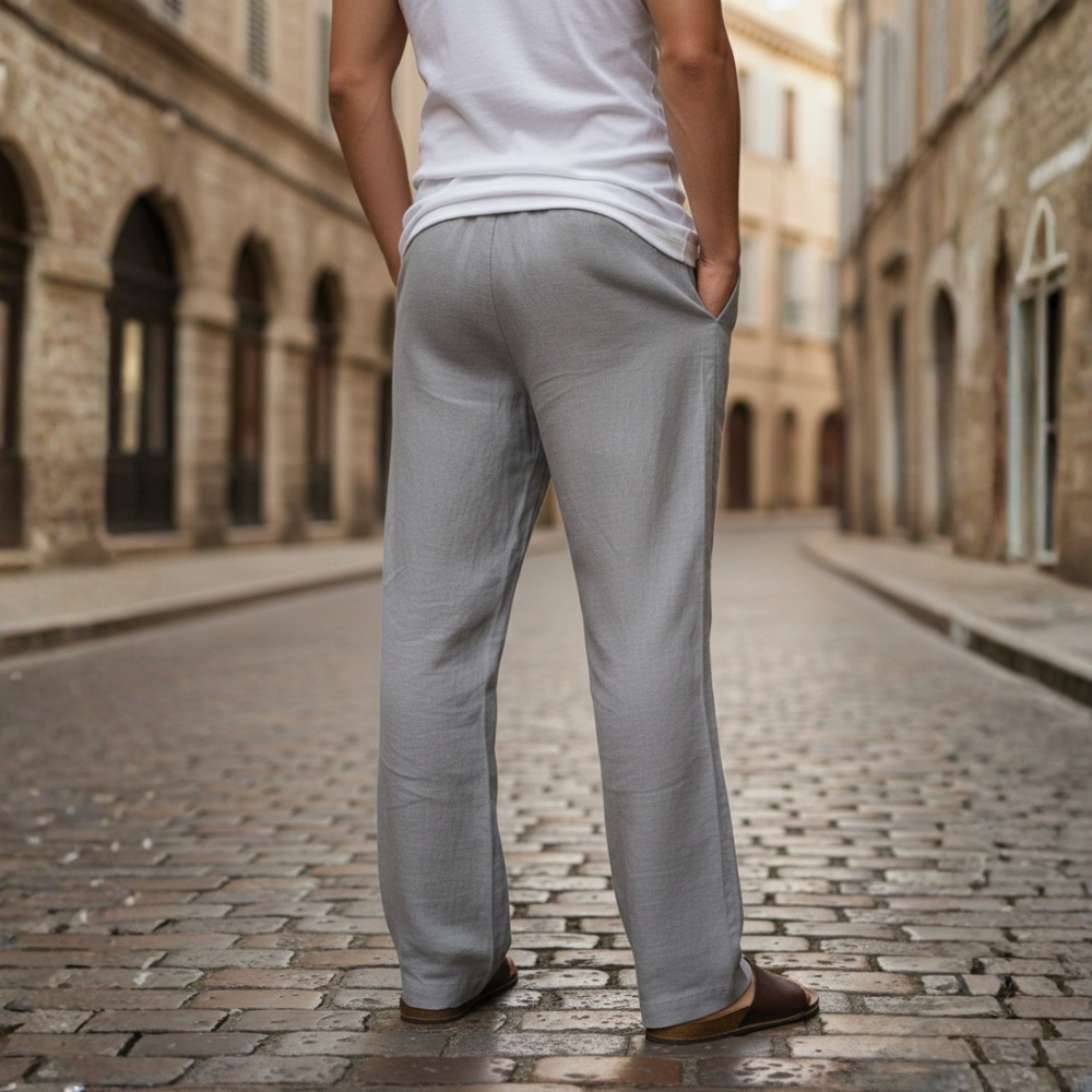 Orsino | Herren Weite Schlupfhose mit Kordelzug