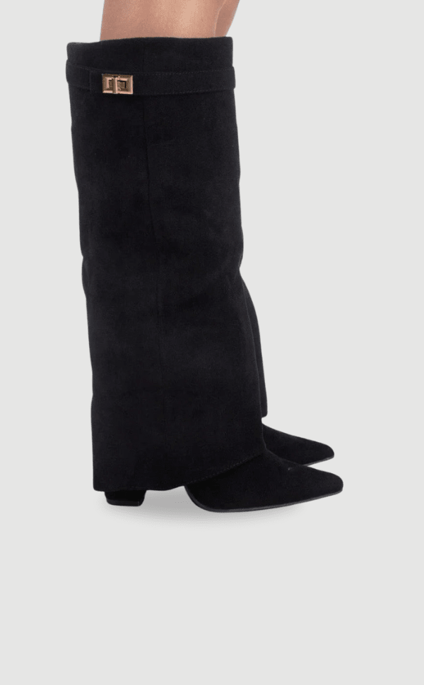 Overknee Stiefel Slouchy Damen