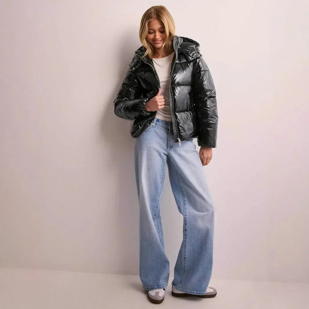 Pufferjacke Winter Damen Kurz