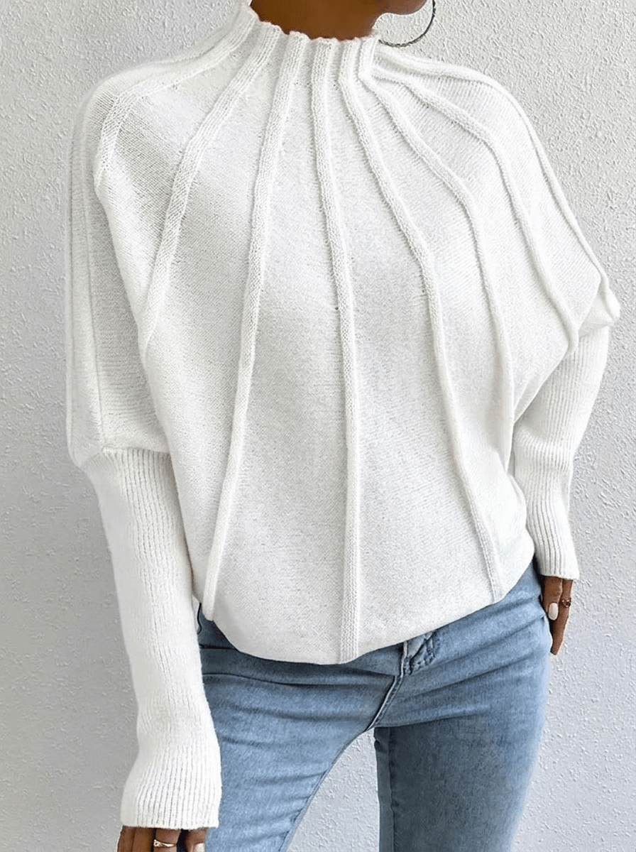 Pullover Damen mit Stehkragen