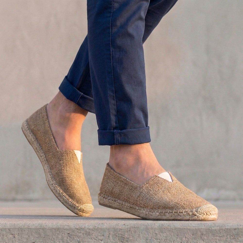 Reimar | Herren Espadrilles Schlupfschuh Jutesohle