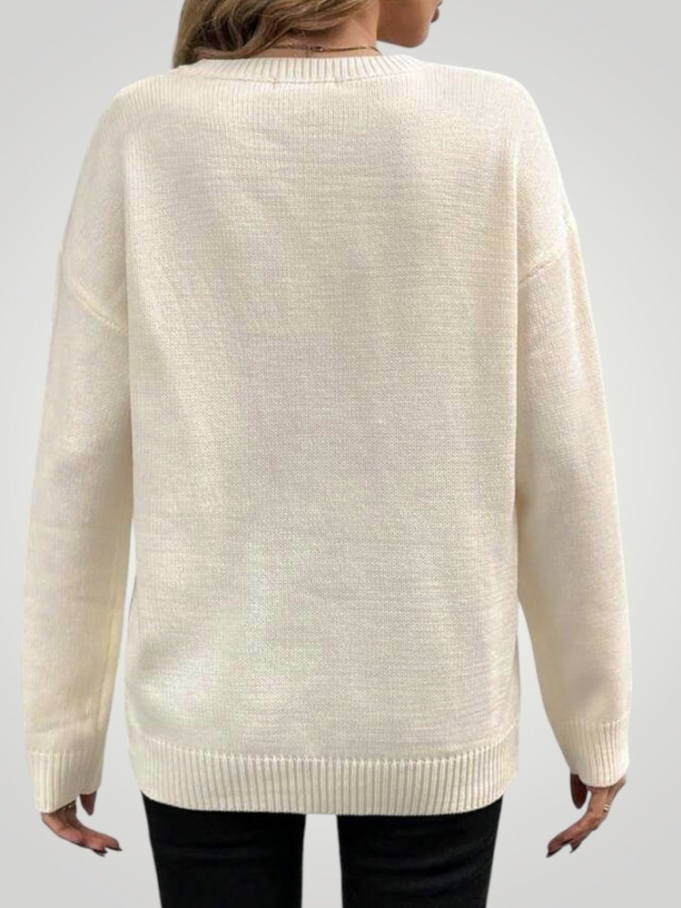 Luisa | This Rippstrick Damenpullover modern geschnitten