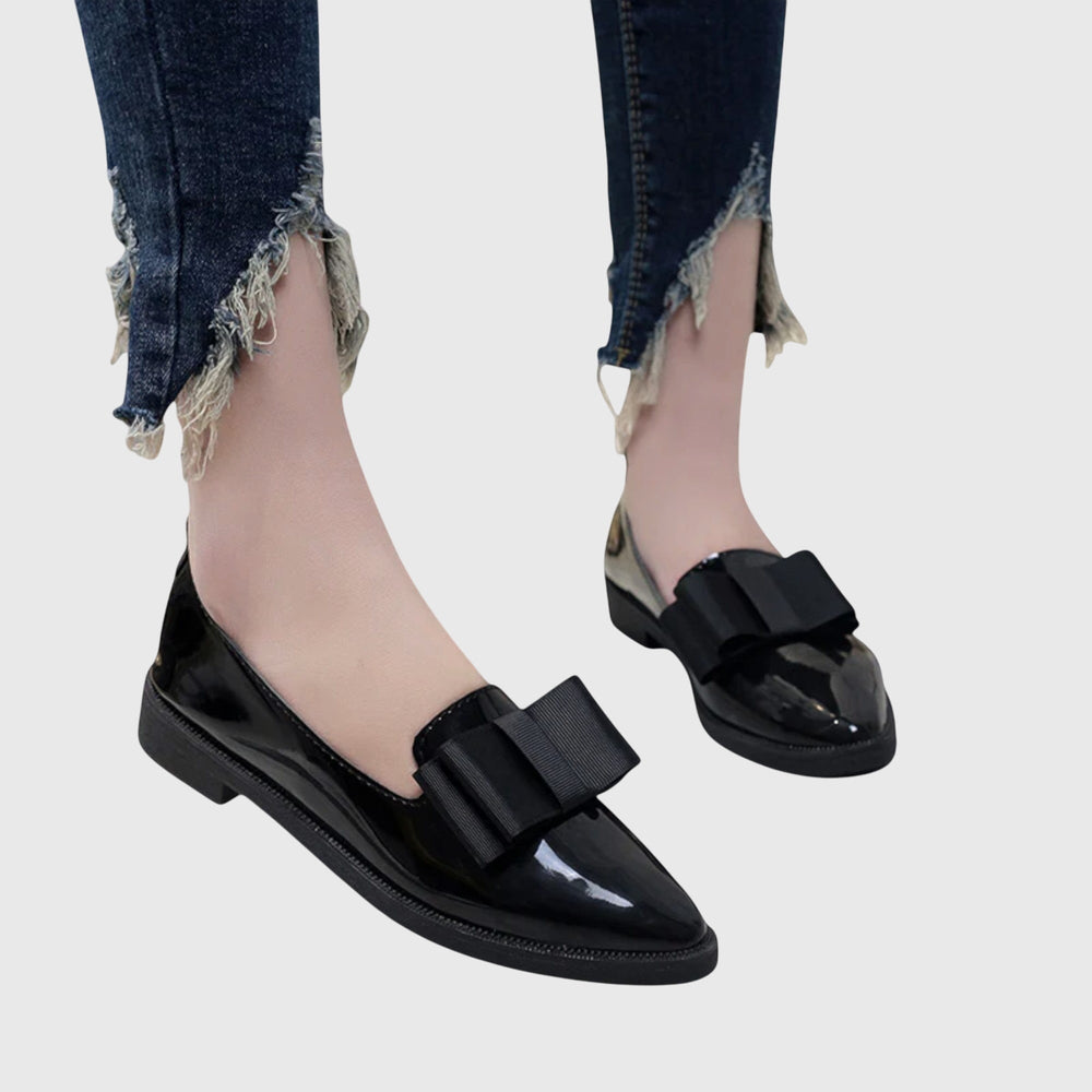 Romy | Damen Loafer mit Schleife