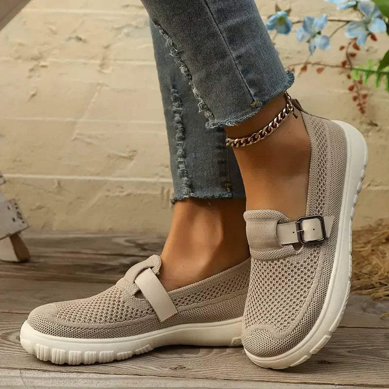 Rosetta | Damen Orthopädische Mesh Sandalen mit Klettverschluss
