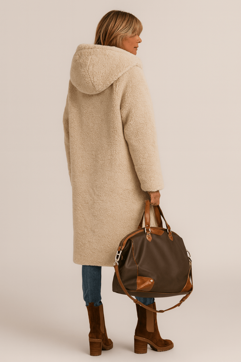 Mila | Damen Mantel weich luxuriös modern geschnitten