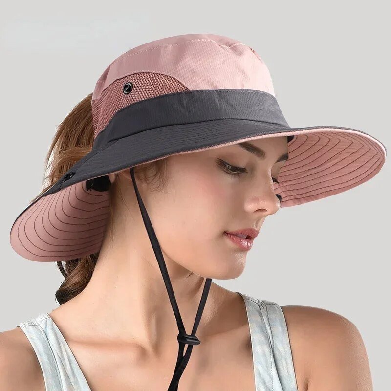 Sonnenhut Damen UV Schutz mit breiter Krempe