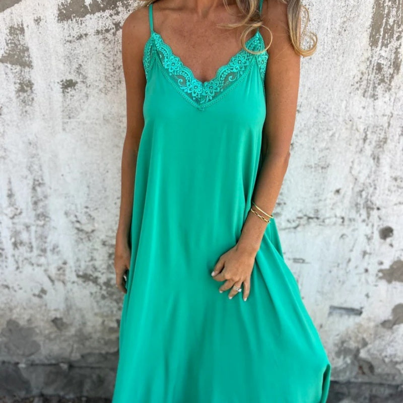 Carolina - Elegantes ärmelloses Kleid