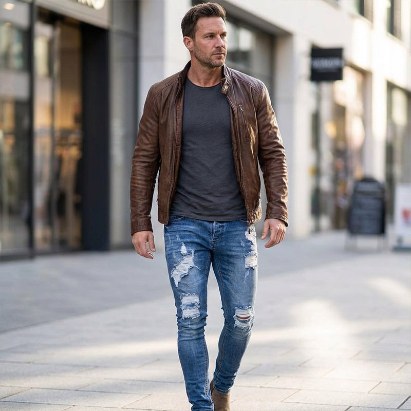 Kuzma - Stylische Röhrenjeans im Used Schau