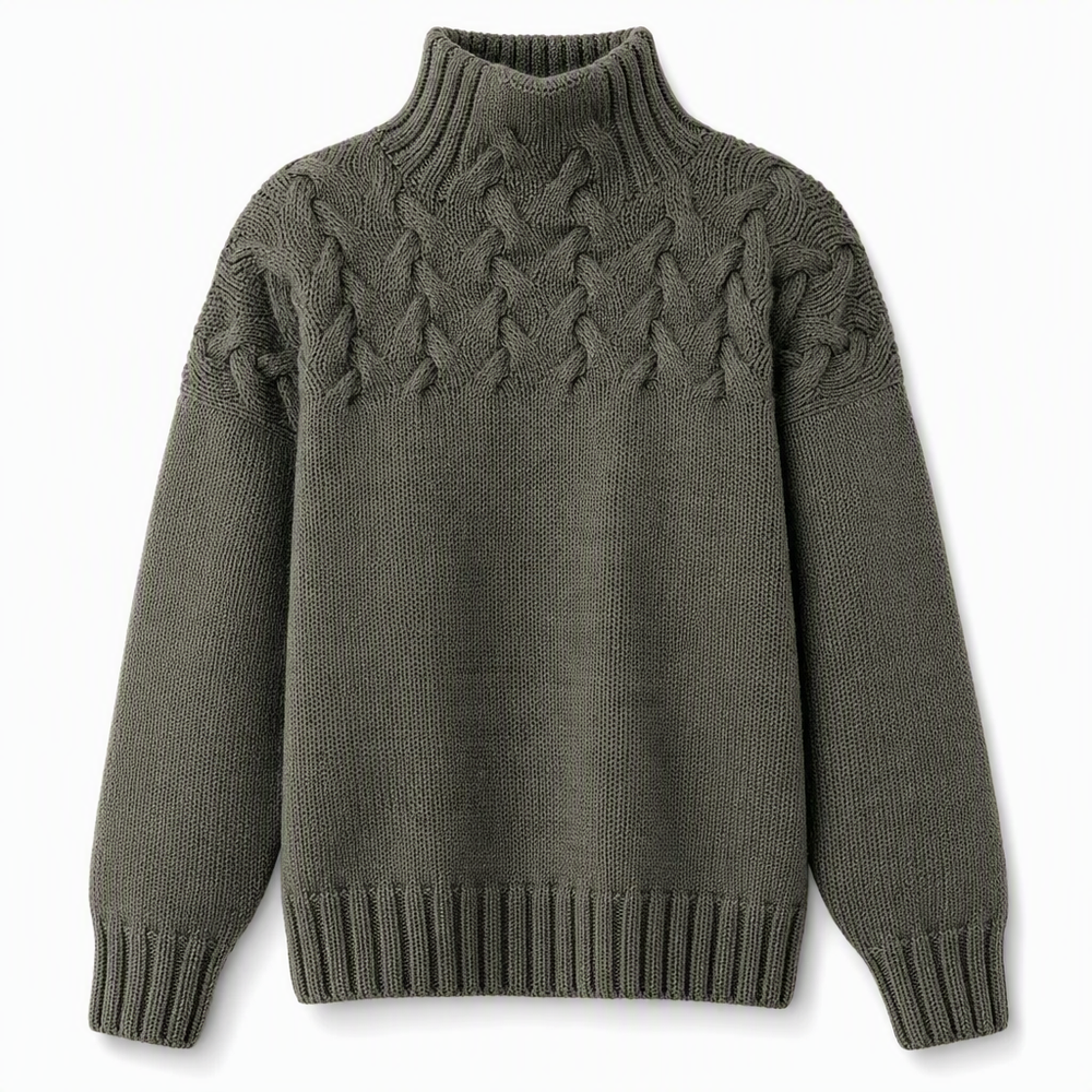 Jimmima – Gestrickter Rollkragen Pullover