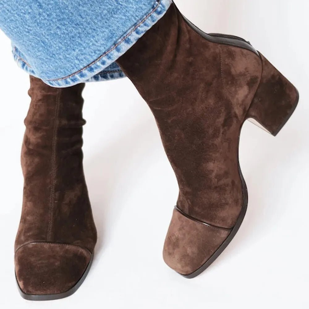 Stiefelette Damen Mit Blockabsatz