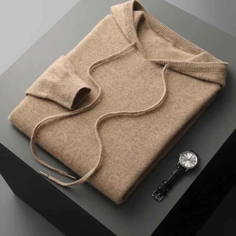 Strick Hoodie Herren