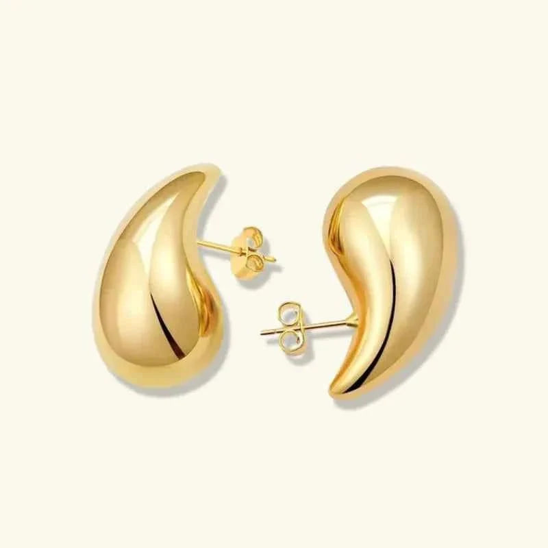 Tropfen Ohrringe Gold
