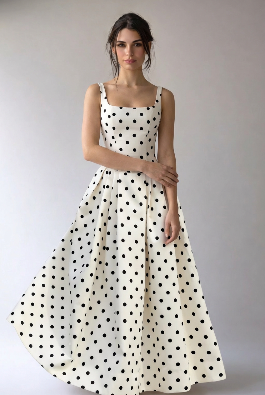 Jelena | Damen Maxikleid Elegant Fließend Festlich