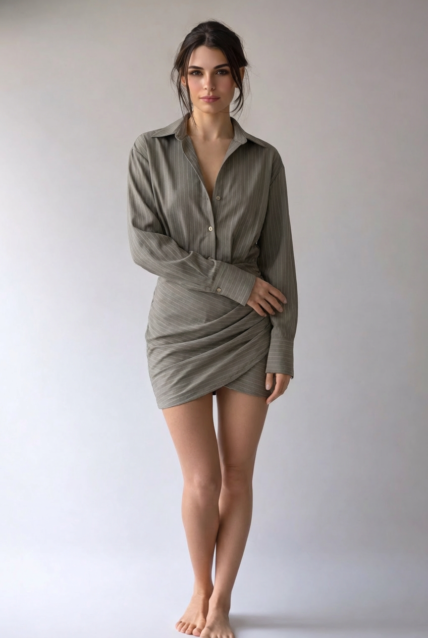 Marija | Damen Kleid Elegant Feminin Modern Zeitlos