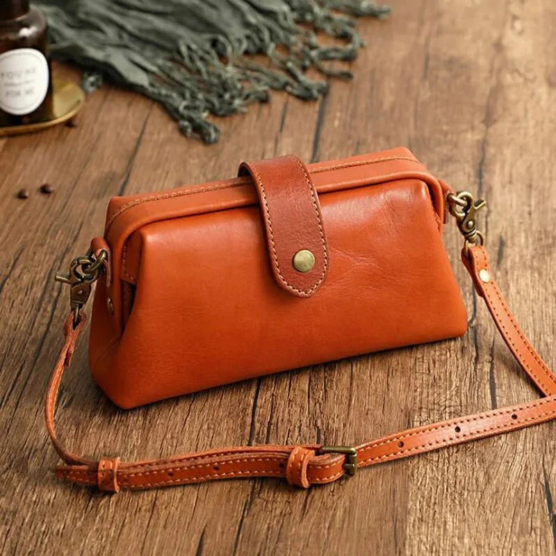 Umhängetasche Damen im Vintage-Stil