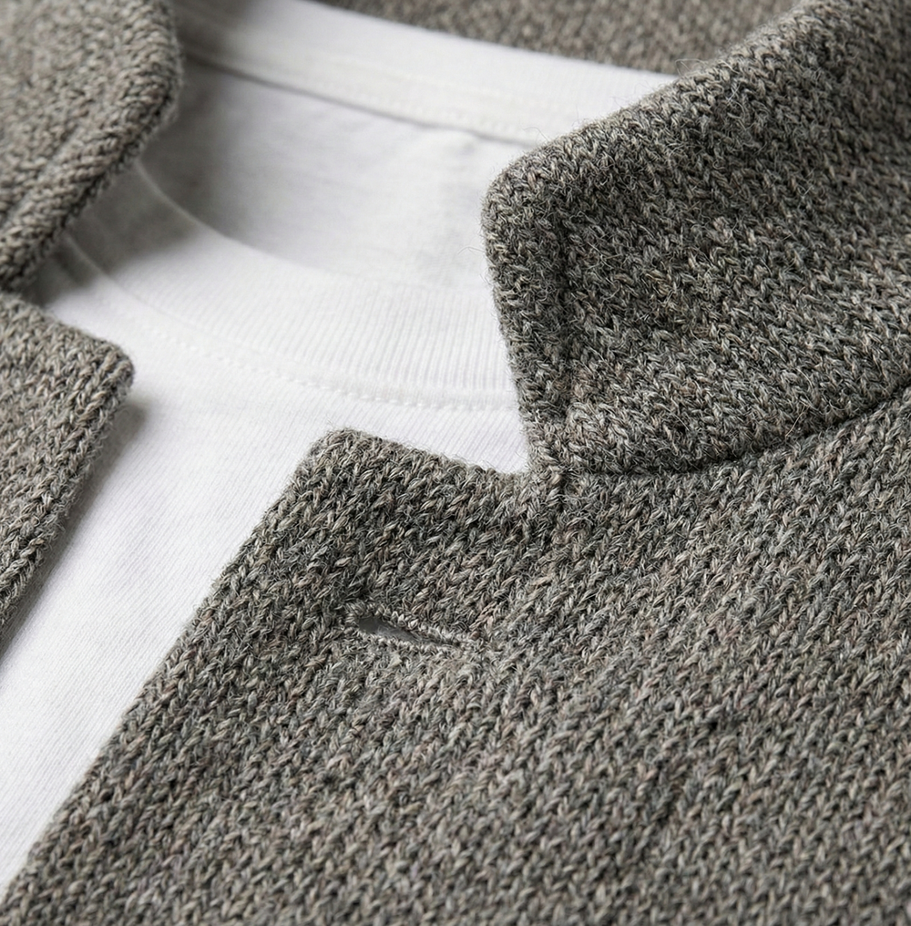 Vornick - Strukturierter Strickblazer