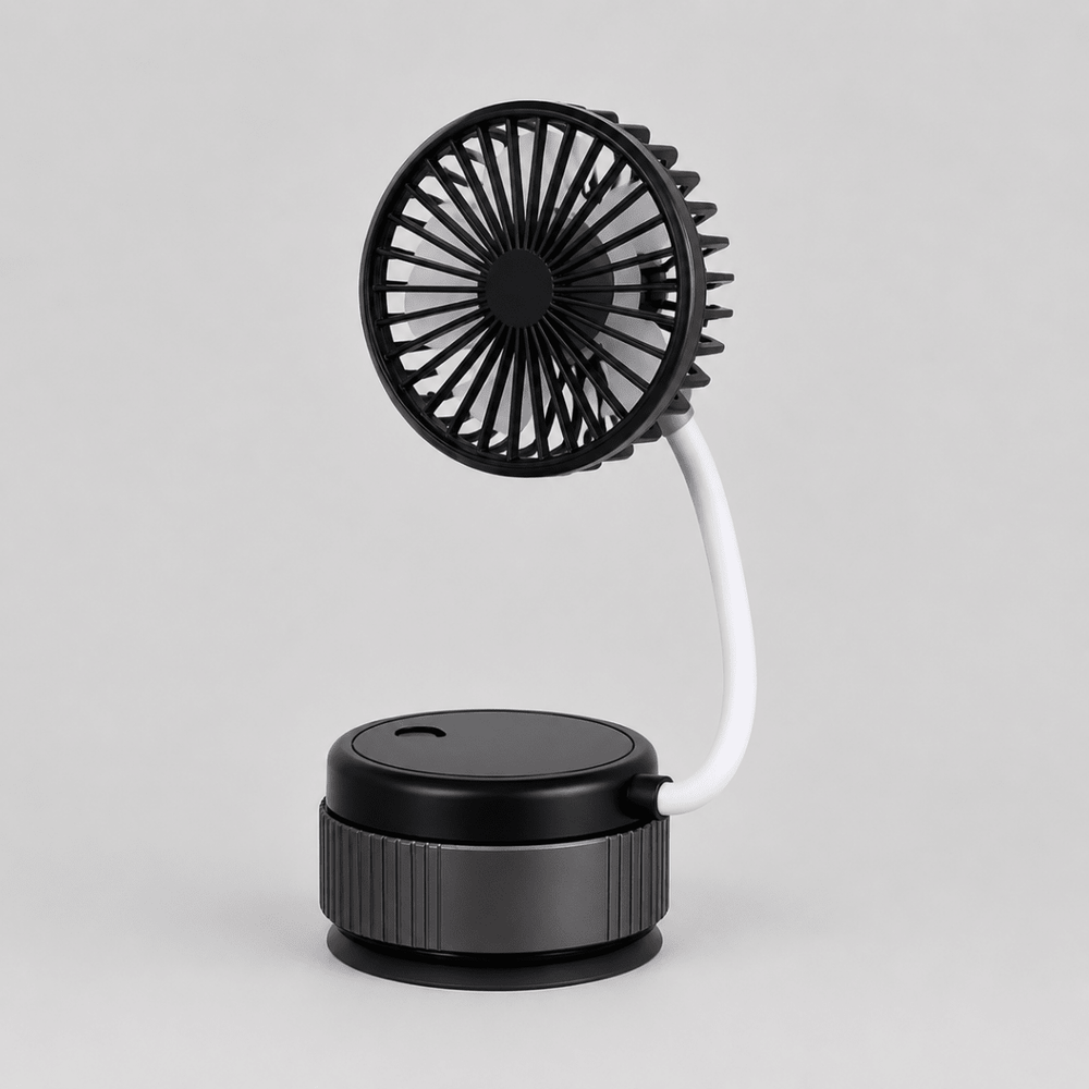 USB Ventilator tragbar mit flexiblem Standfuß