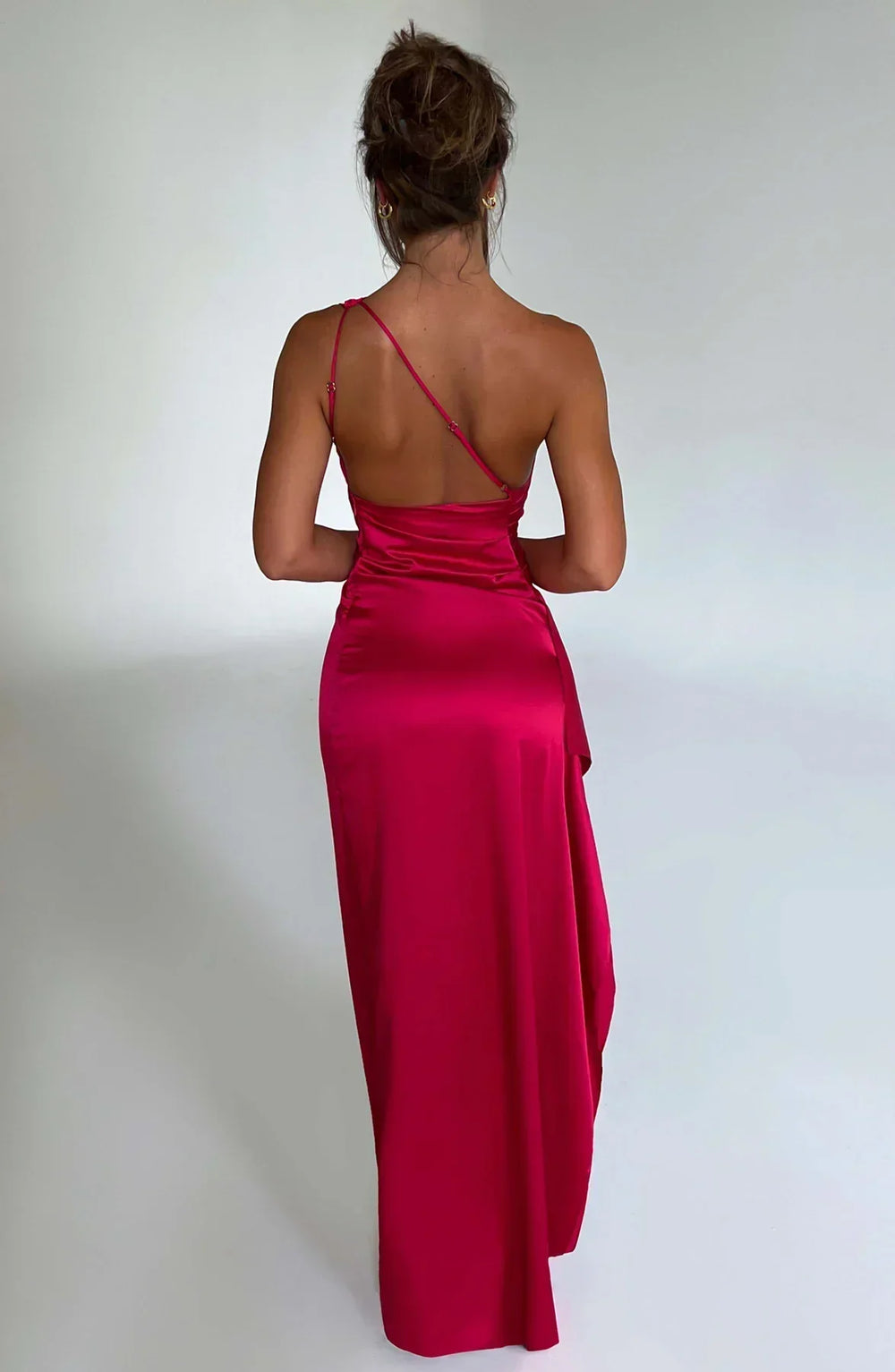 Violetta | Damen One Shoulder Maxikleid