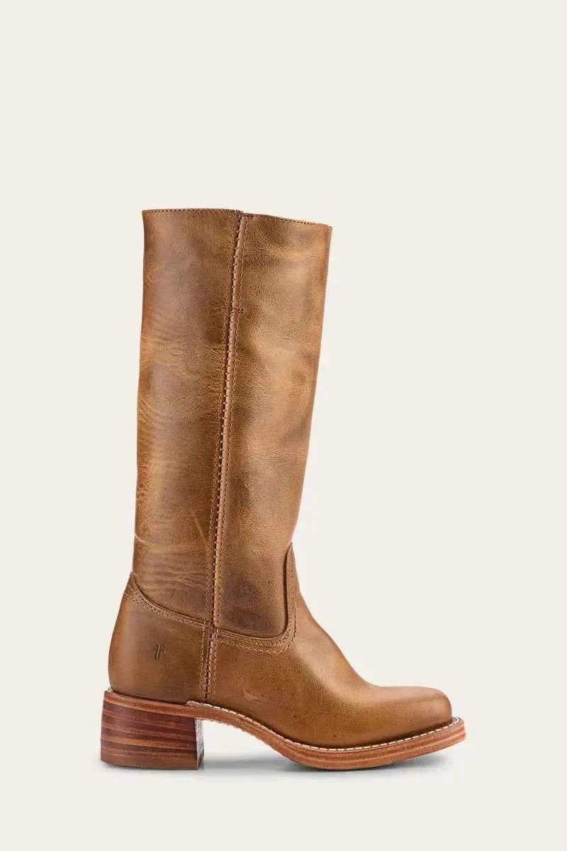 Western Stiefel Damen Blockabsatz