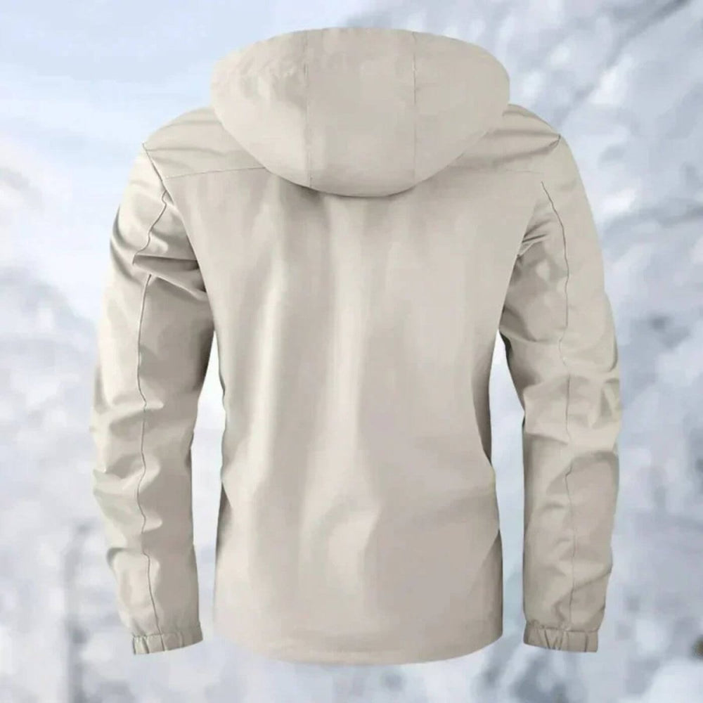 Winterjacke Herren mit Kapuze und Taschen