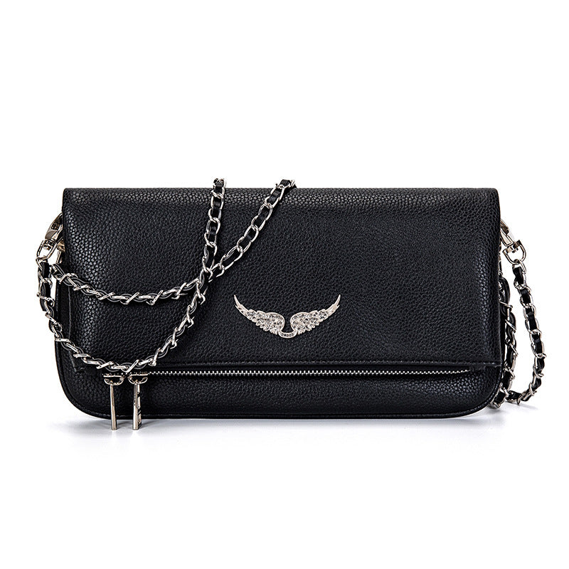 Damen elegante Pochette Handtasche mit Riemen